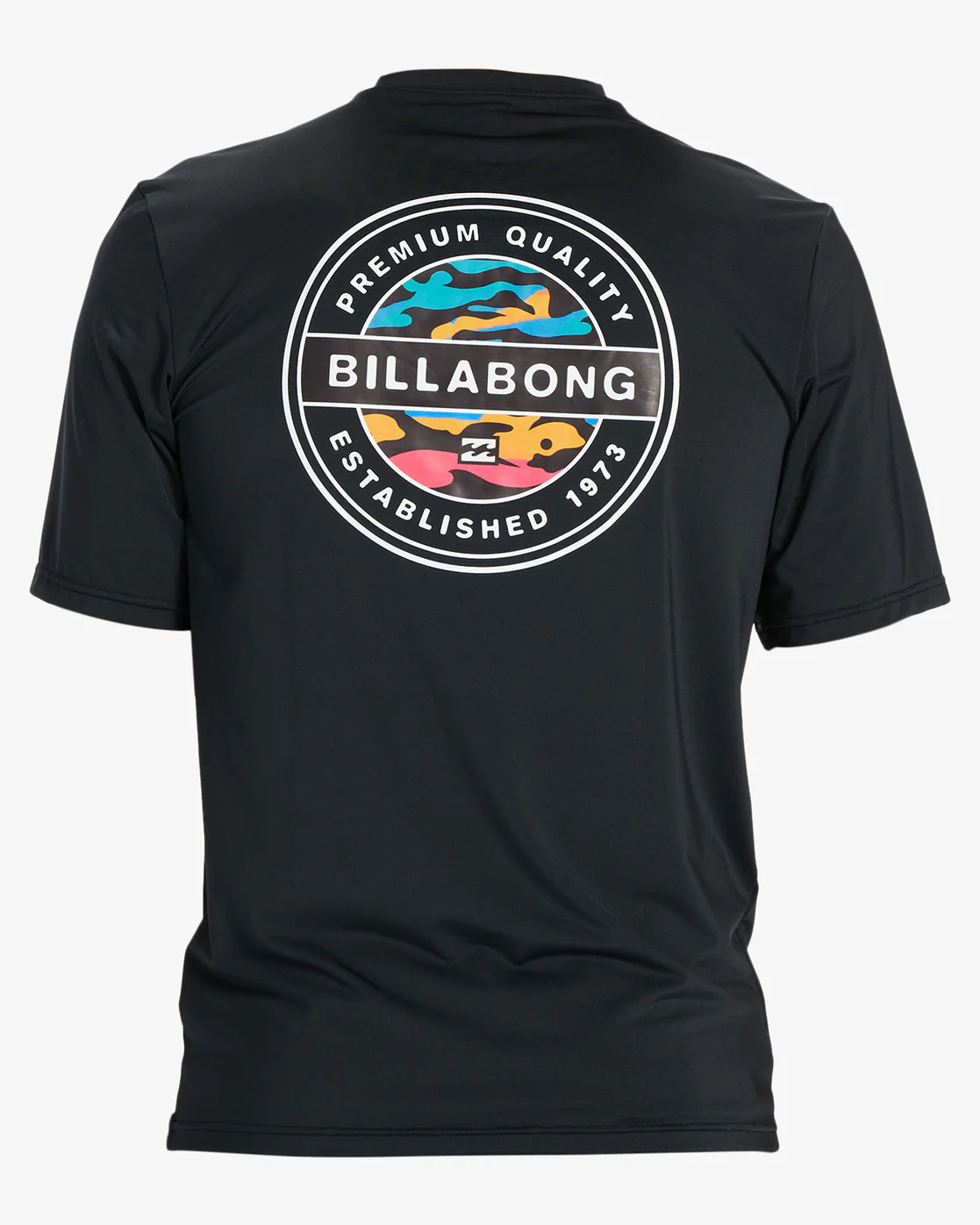 Billabong Rotor Loose Fit Short Sleeve UPF 50 Surf T-Shirt - Black -Biliabong Outlet