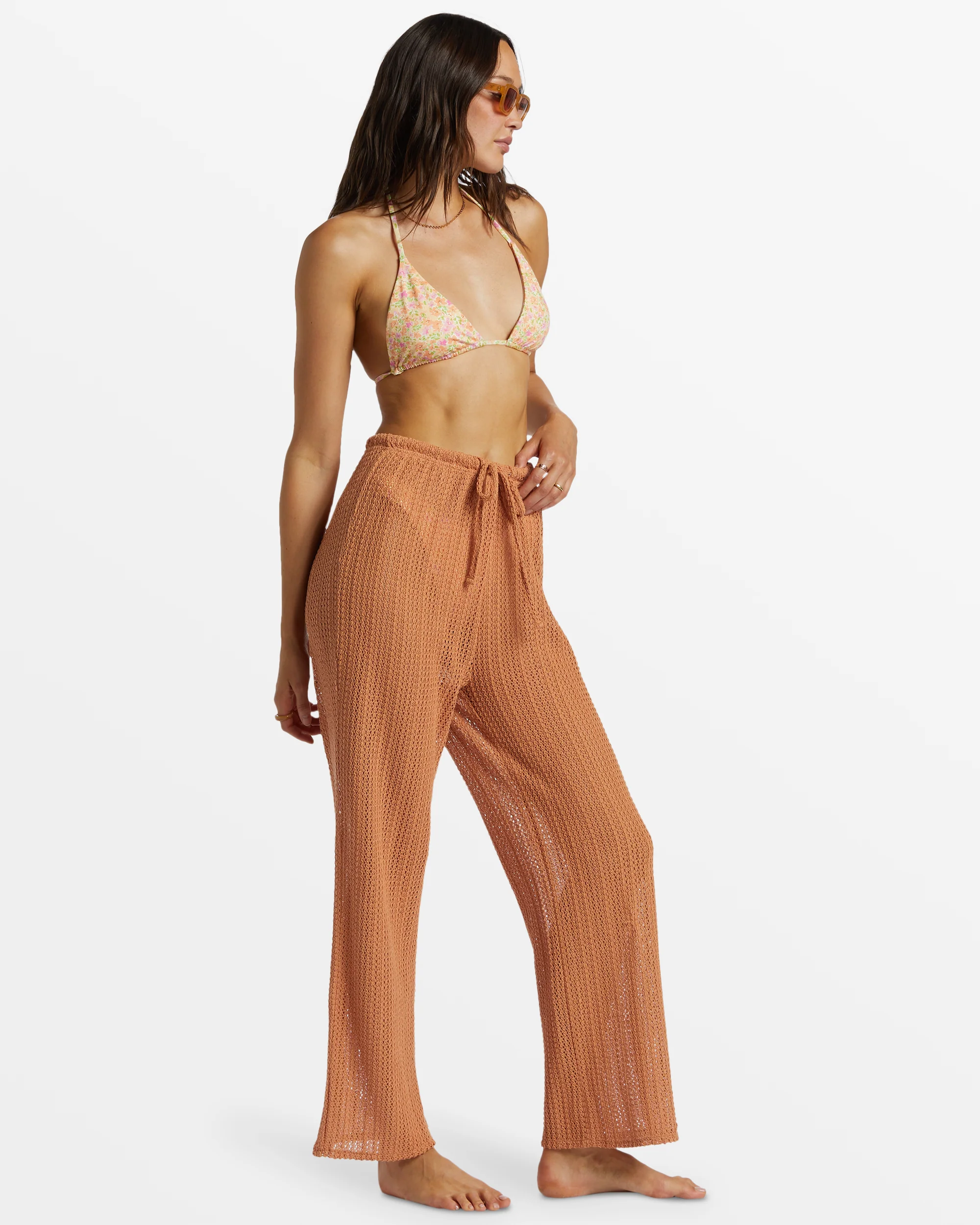Billabong Largo Beach Pant Cover Up - Toffee -Biliabong Outlet