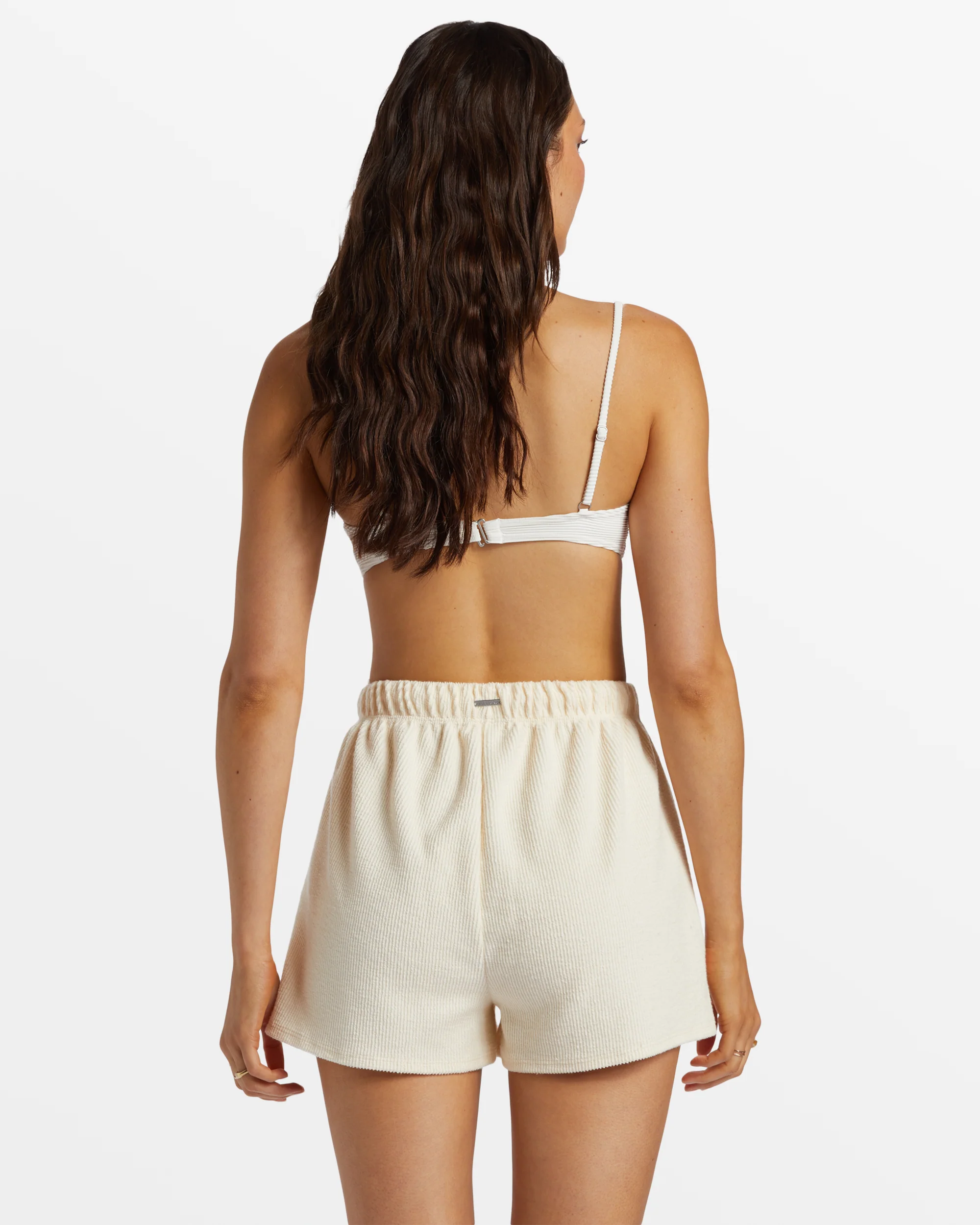 Billabong Cally Sweat Shorts - Whitecap -Biliabong Outlet
