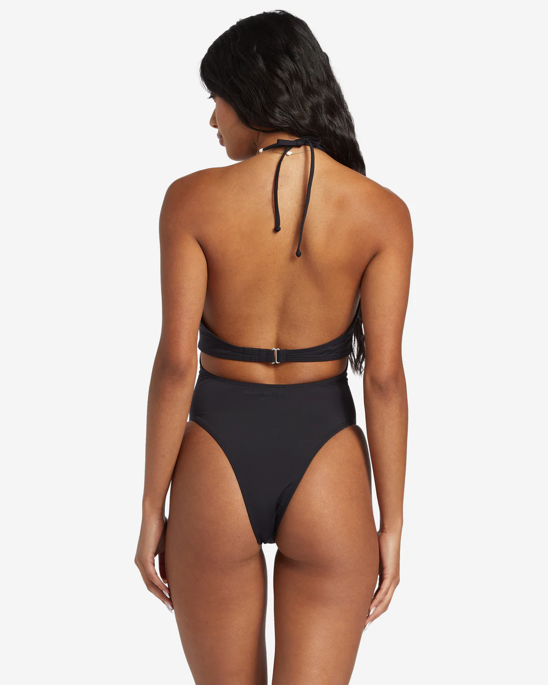 Billabong Sol Searcher One-Piece Swimsuit - Black Pebble -Biliabong Outlet