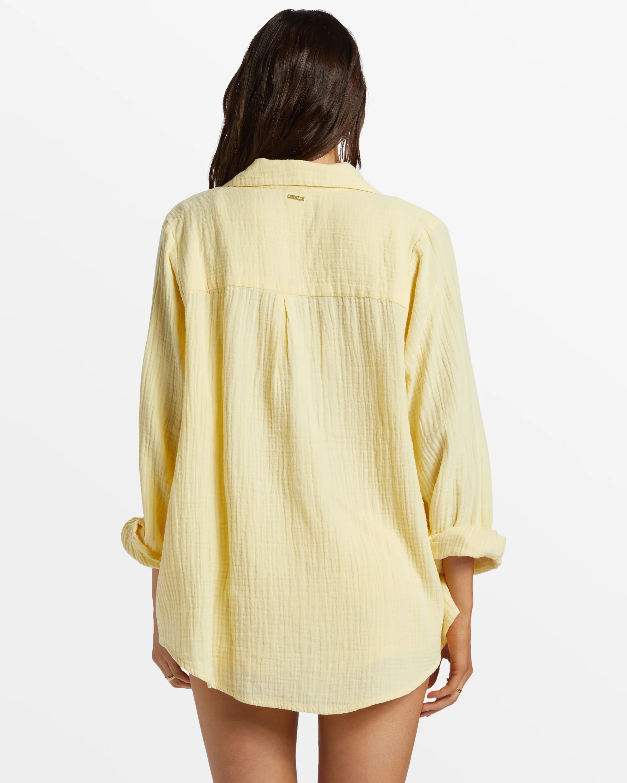 Billabong Swell Shirt Woven Shirt - Mellow Yellow -Biliabong Outlet