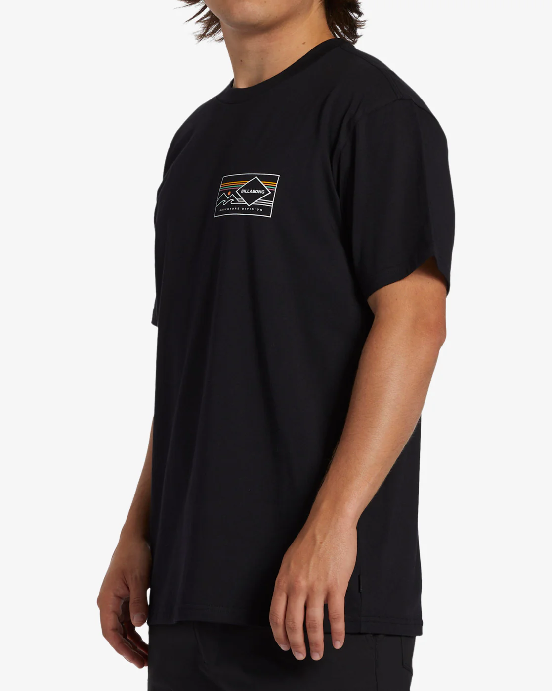 Billabong Range Short Sleeve T-Shirt - Black -Biliabong Outlet