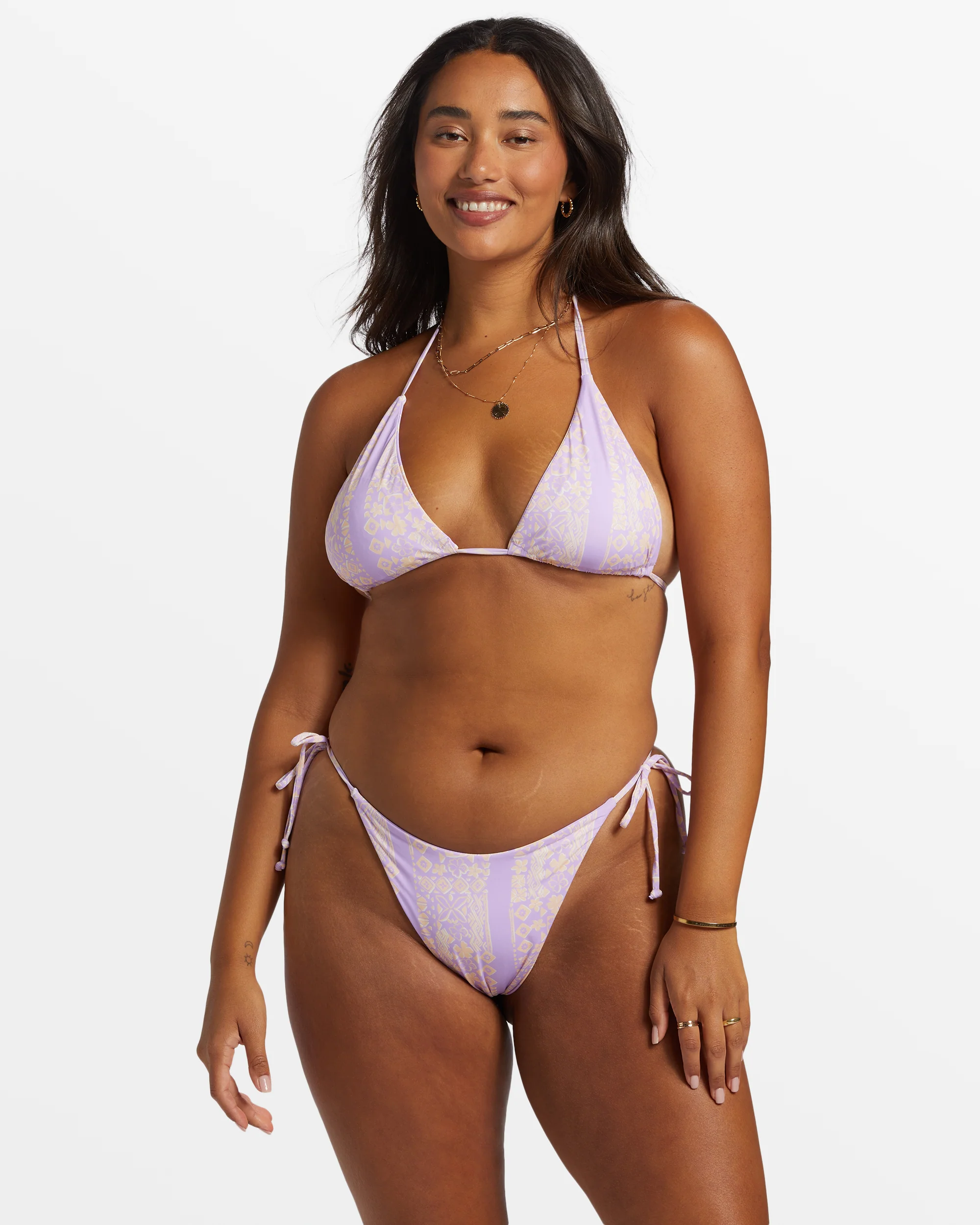 Billabong Catch The Sun Remi Bikini Top - Multi -Biliabong Outlet