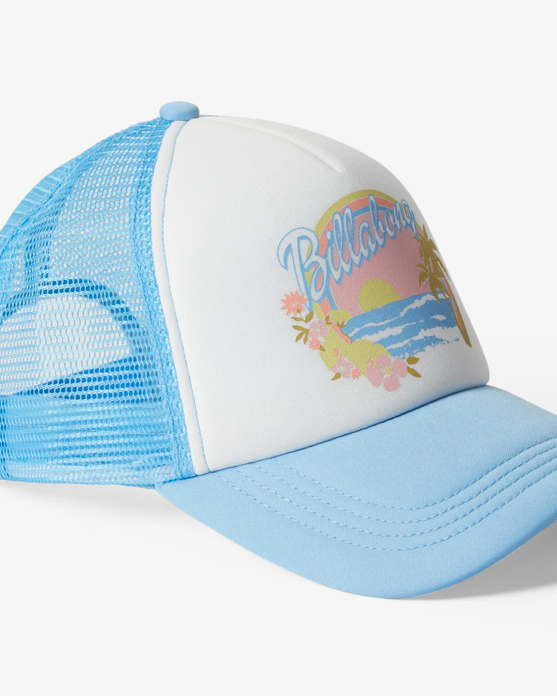 Billabong Across Waves Trucker Hat - Blue Dream -Biliabong Outlet