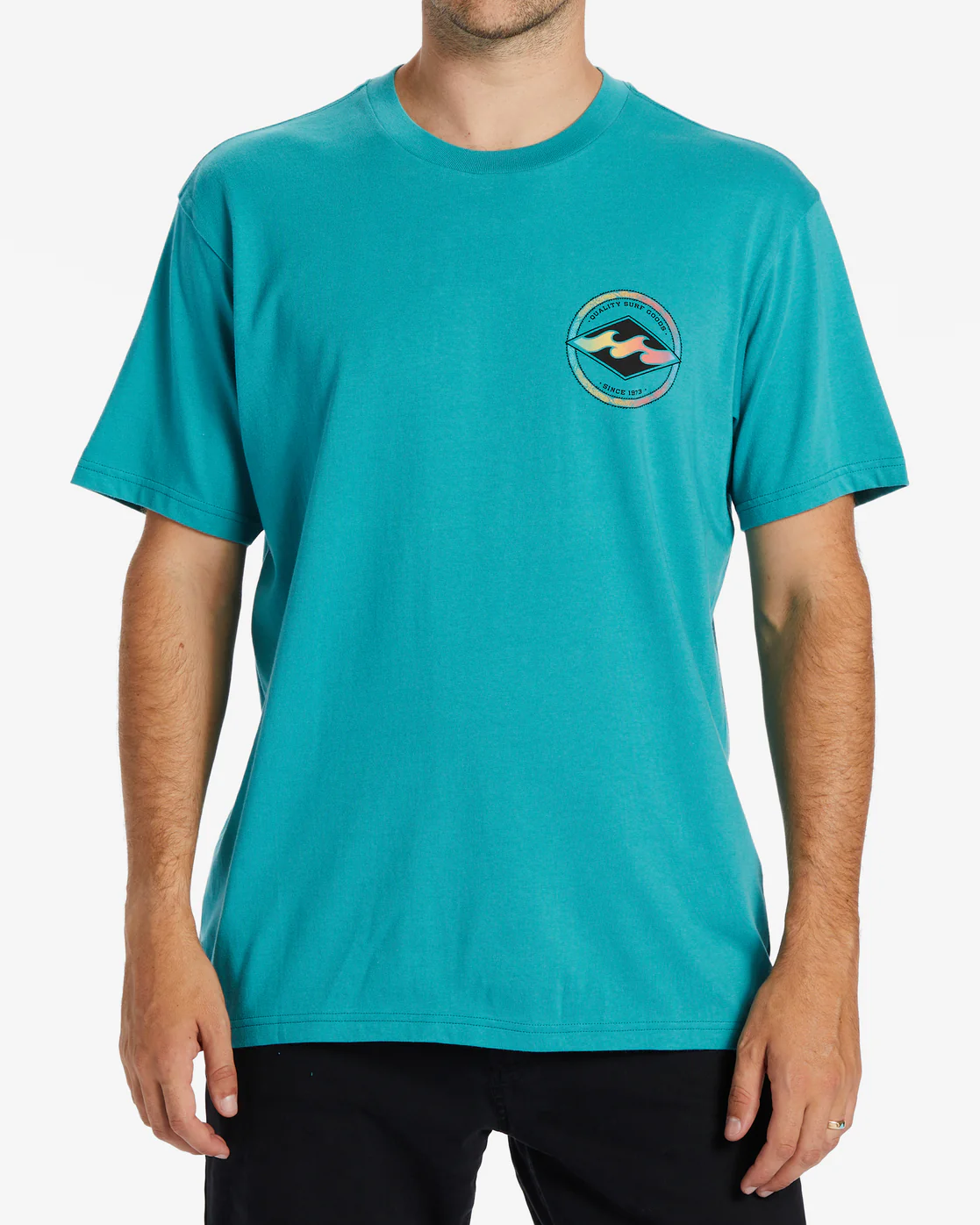 Billabong Rotor Diamond T-Shirt - Seagreen -Biliabong Outlet