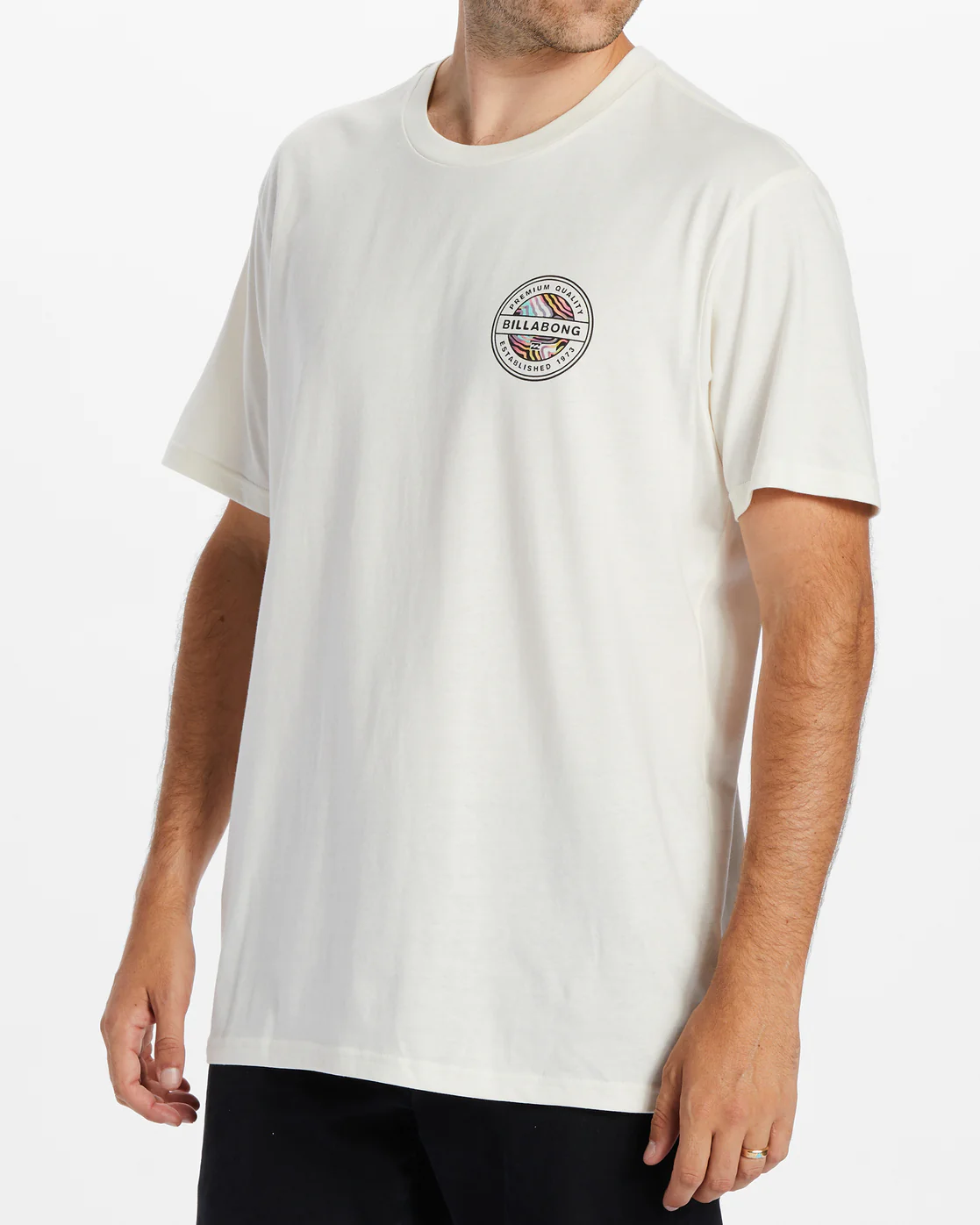 Billabong Rotor T-Shirt - Off White -Biliabong Outlet