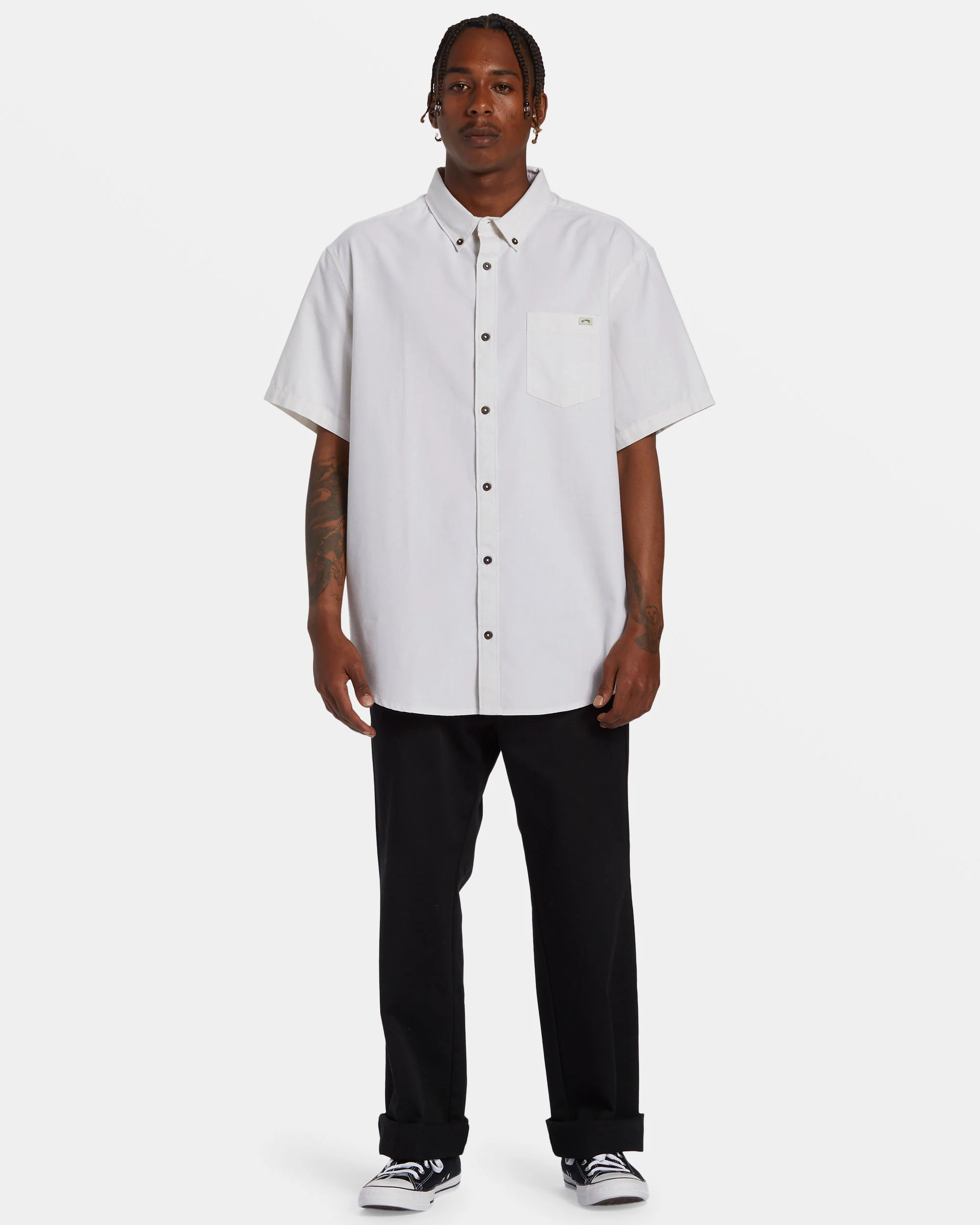 Billabong All Day Short Sleeve Shirt - Chino -Biliabong Outlet