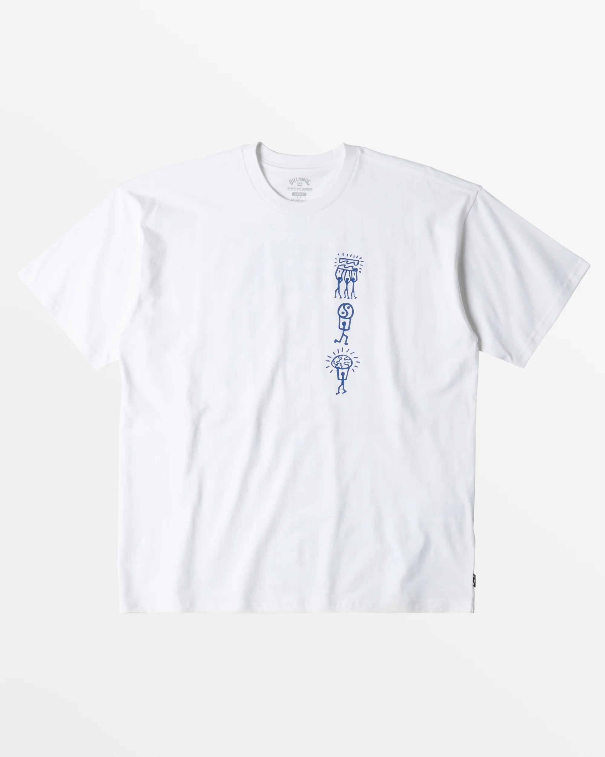 Billabong A/Div Tribes T-Shirt - White -Biliabong Outlet