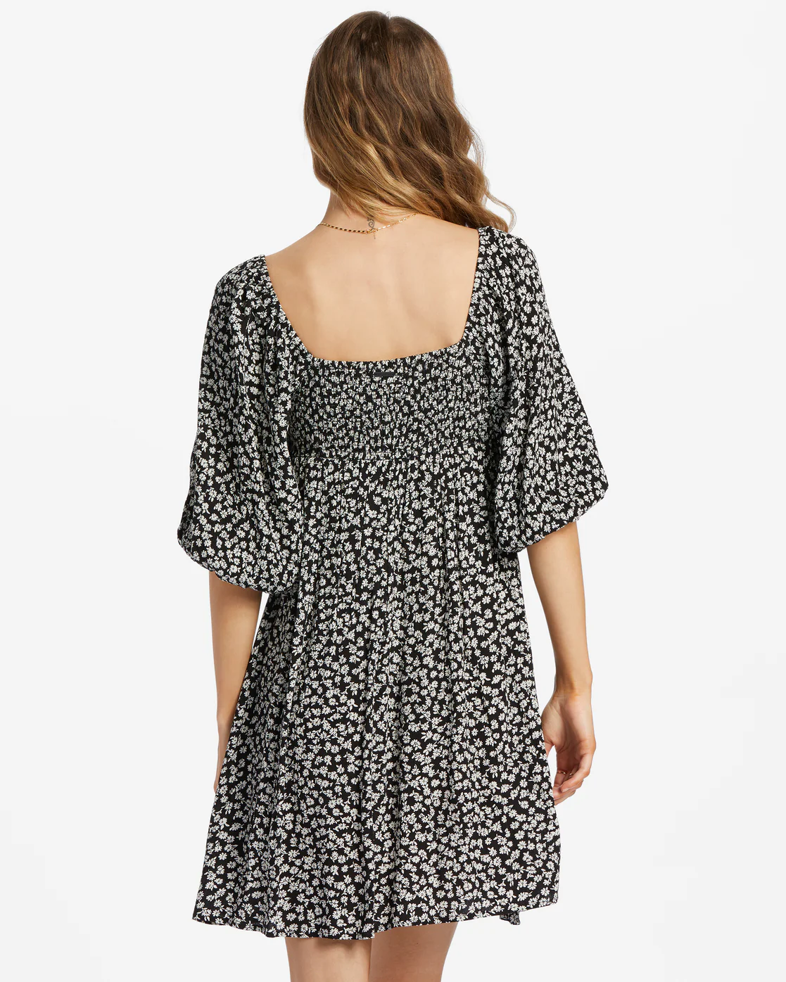 Billabong Swept Away Again Dress - Black Pebble -Biliabong Outlet