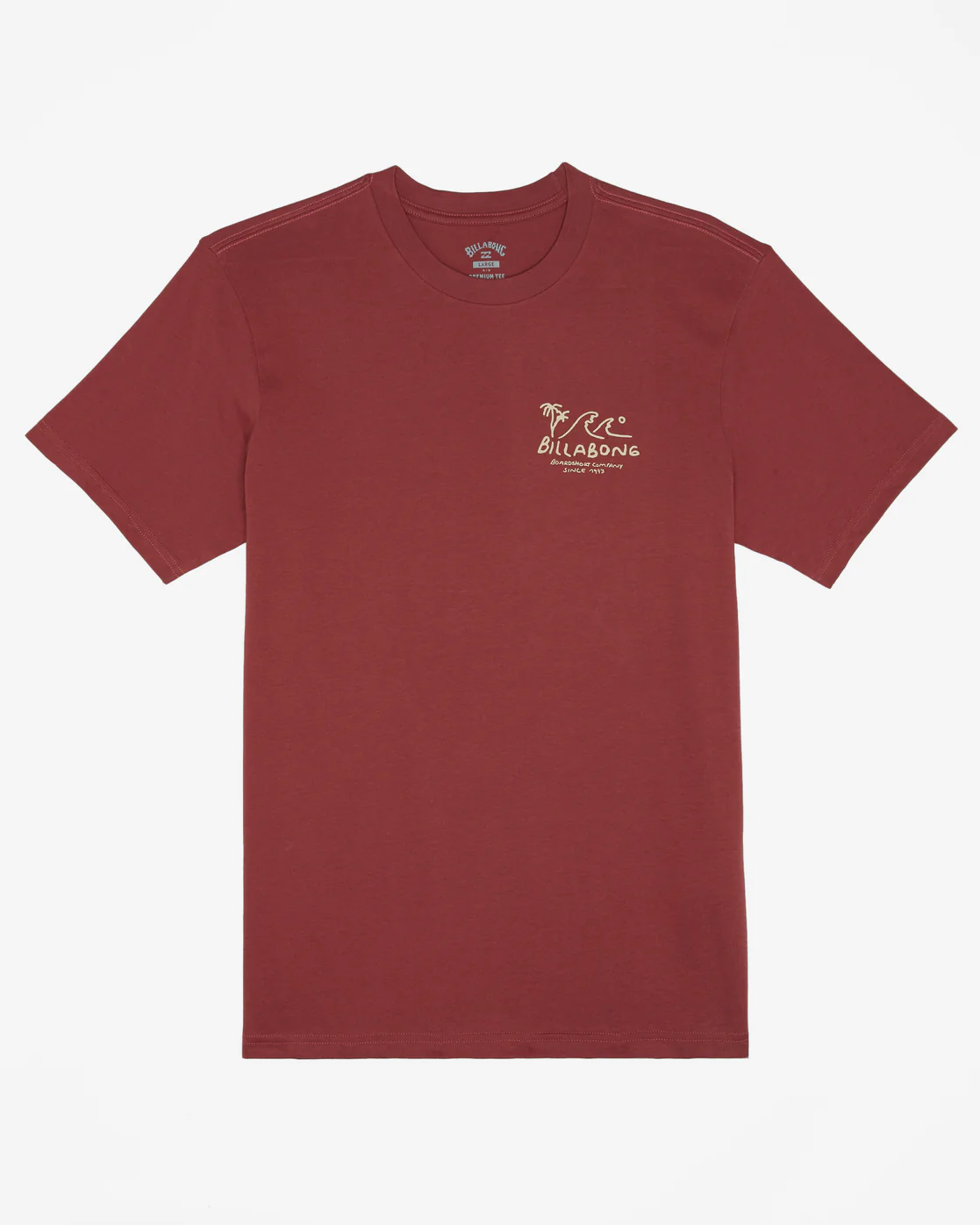Billabong Lounge Short Sleeve T-Shirt - Rose Dust -Biliabong Outlet