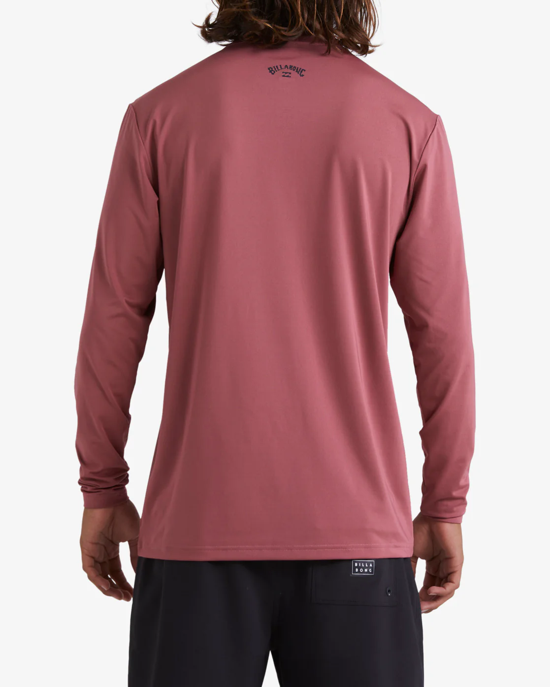 Billabong All Day Wave Loose Fit Long Sleeve Surf Tee - Rose Dust -Biliabong Outlet