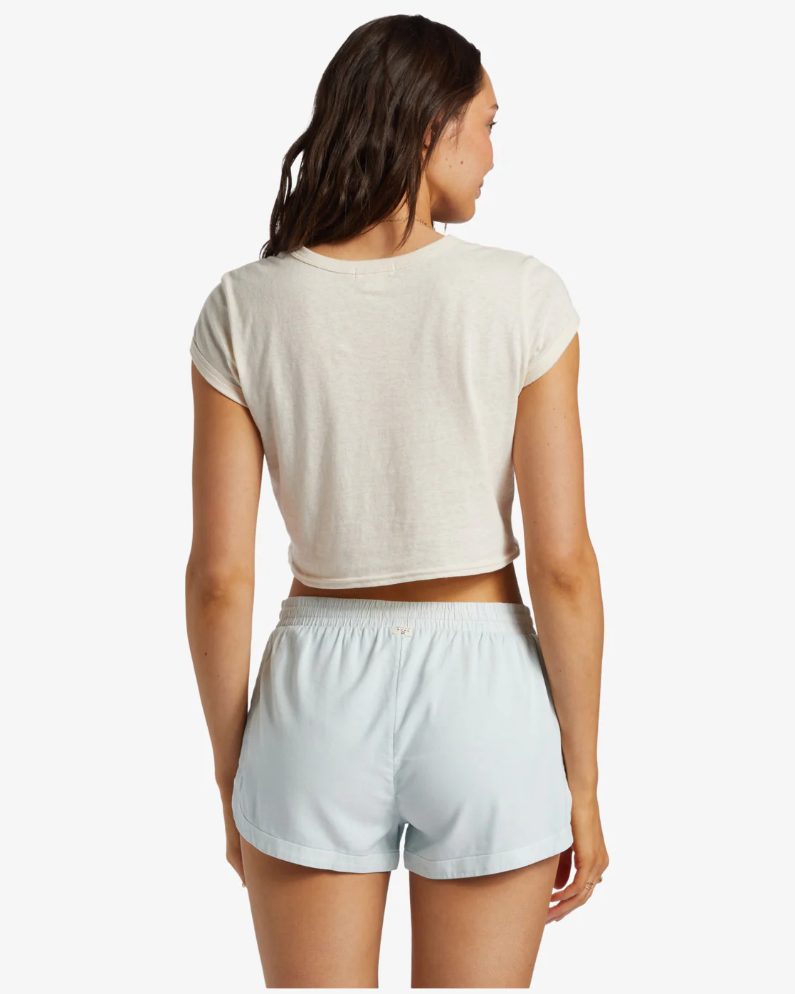 Billabong Road Trippin Elastic Waist Shorts - Dusk Blue -Biliabong Outlet