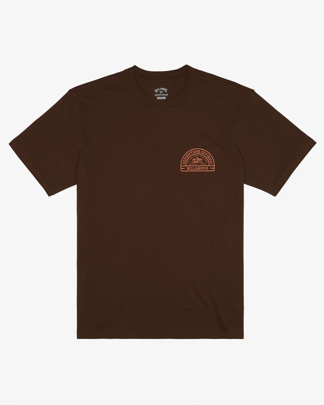 Billabong Sun Up Short Sleeve T-Shirt - Coffee Bean -Biliabong Outlet