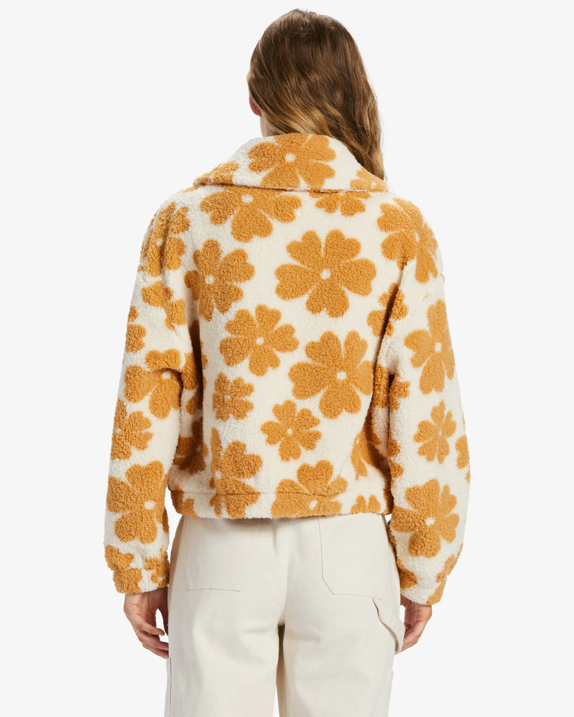 Billabong Cozy All Day Crew Neck Sweatshirt - Cosmic Khaki -Biliabong Outlet