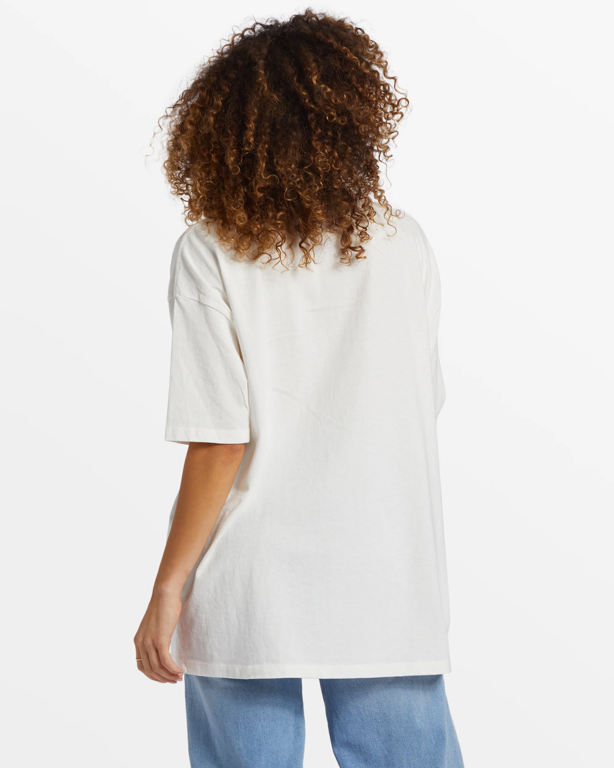 Billabong Golden Hour Oversized T-Shirt - Salt Crystal -Biliabong Outlet