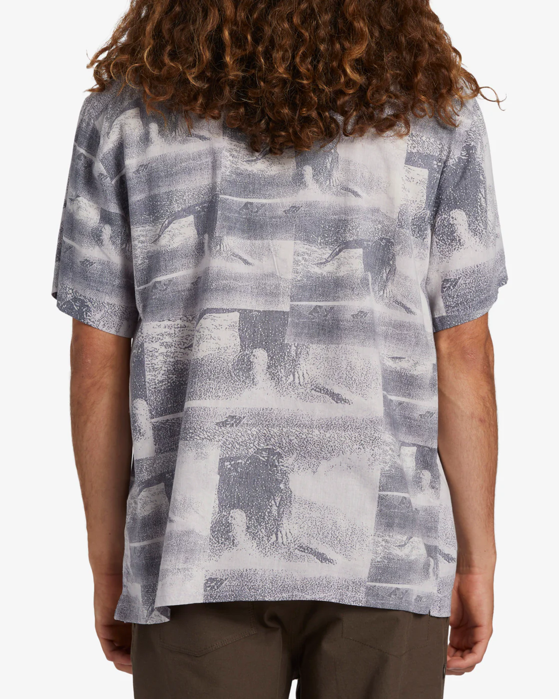 Billabong Filthy Short Sleeve Woven Shirt - Purple Haze -Biliabong Outlet