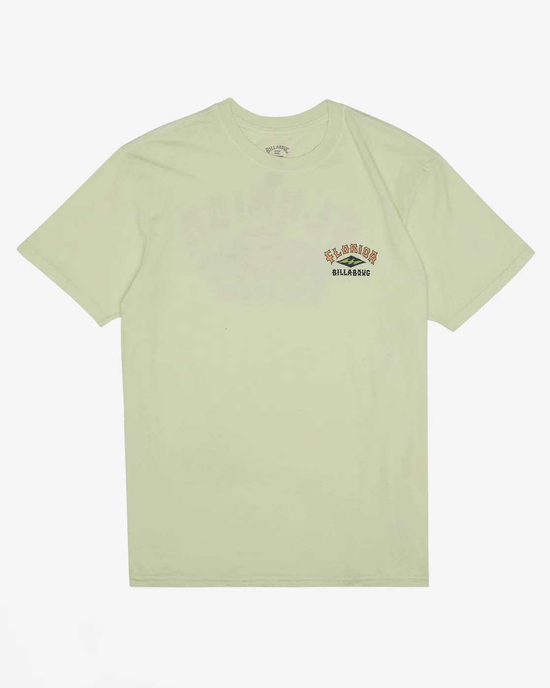 Billabong Arch Florida Short Sleeve T-Shirt - Mint Cream -Biliabong Outlet