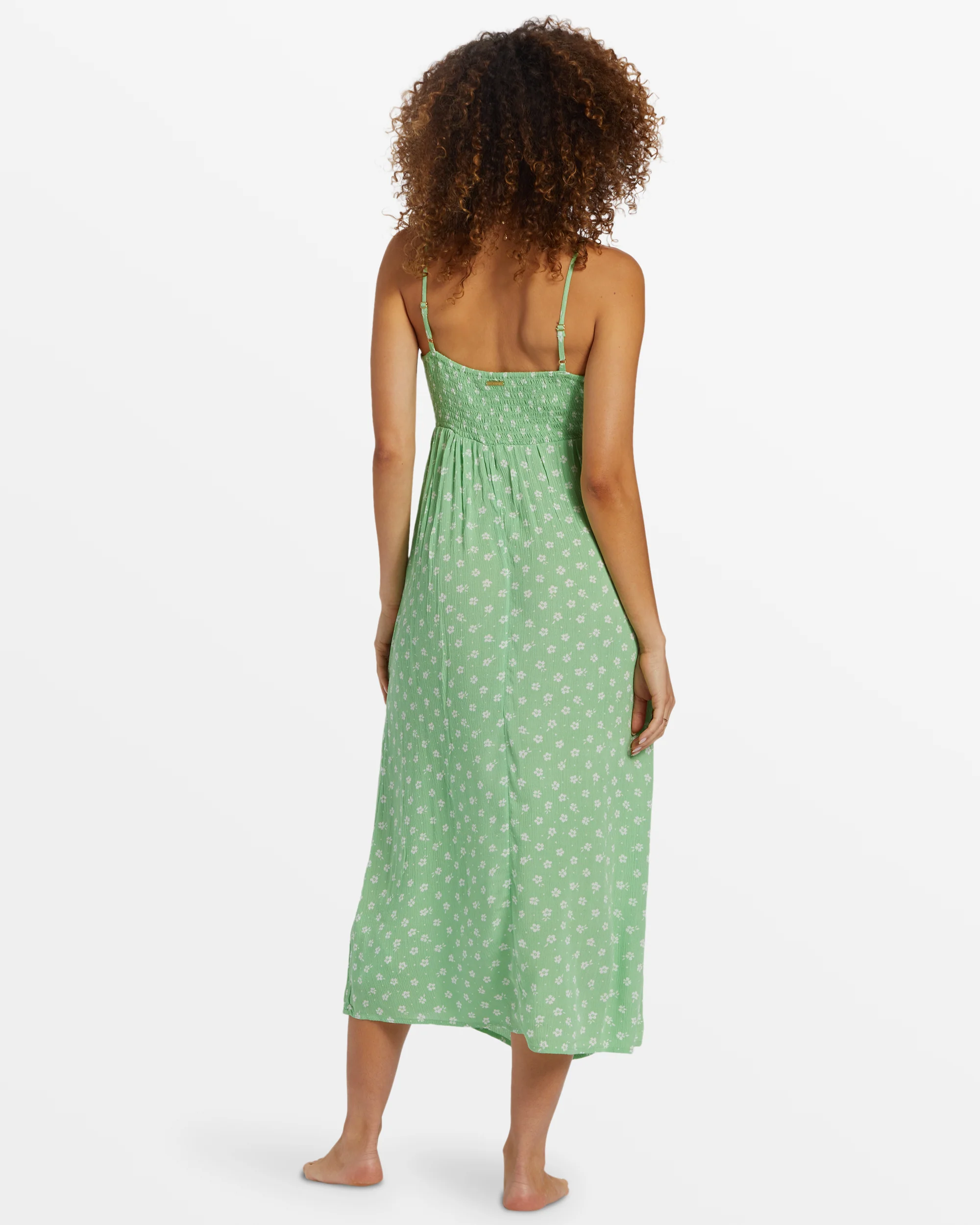 Billabong Summer Shine Midi Dress - Bright Meadow -Biliabong Outlet