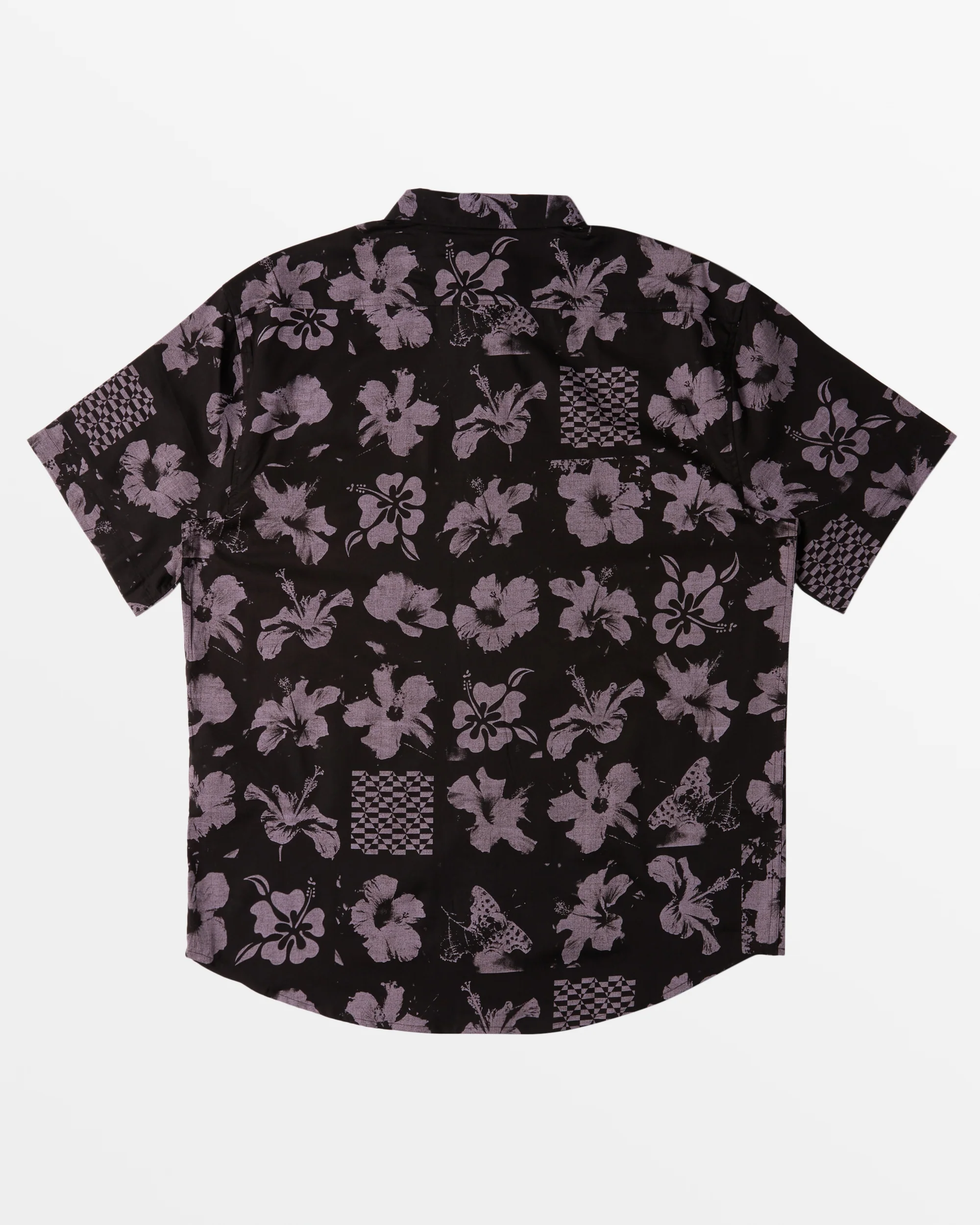 Billabong Sundays Short Sleeve Shirt - Purple Ash -Biliabong Outlet