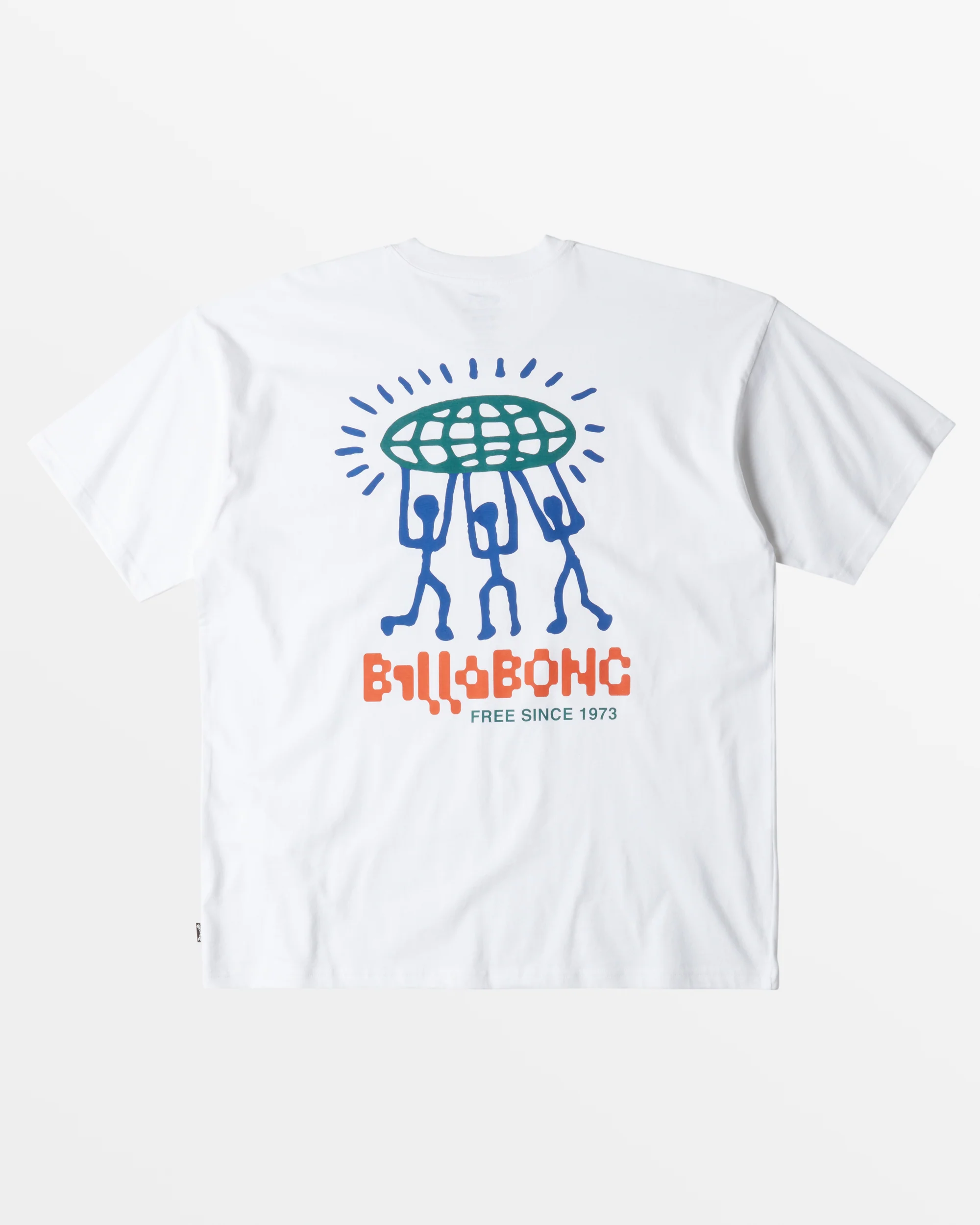 Billabong A/Div Tribes T-Shirt - White -Biliabong Outlet