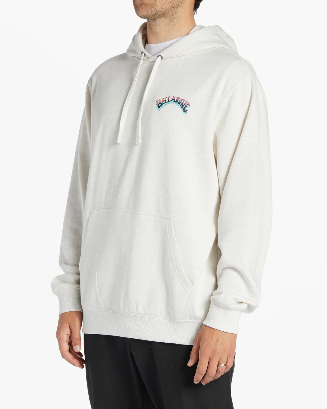 Billabong Short Sands Pullover Sweatshirt - Light Grey Heather -Biliabong Outlet