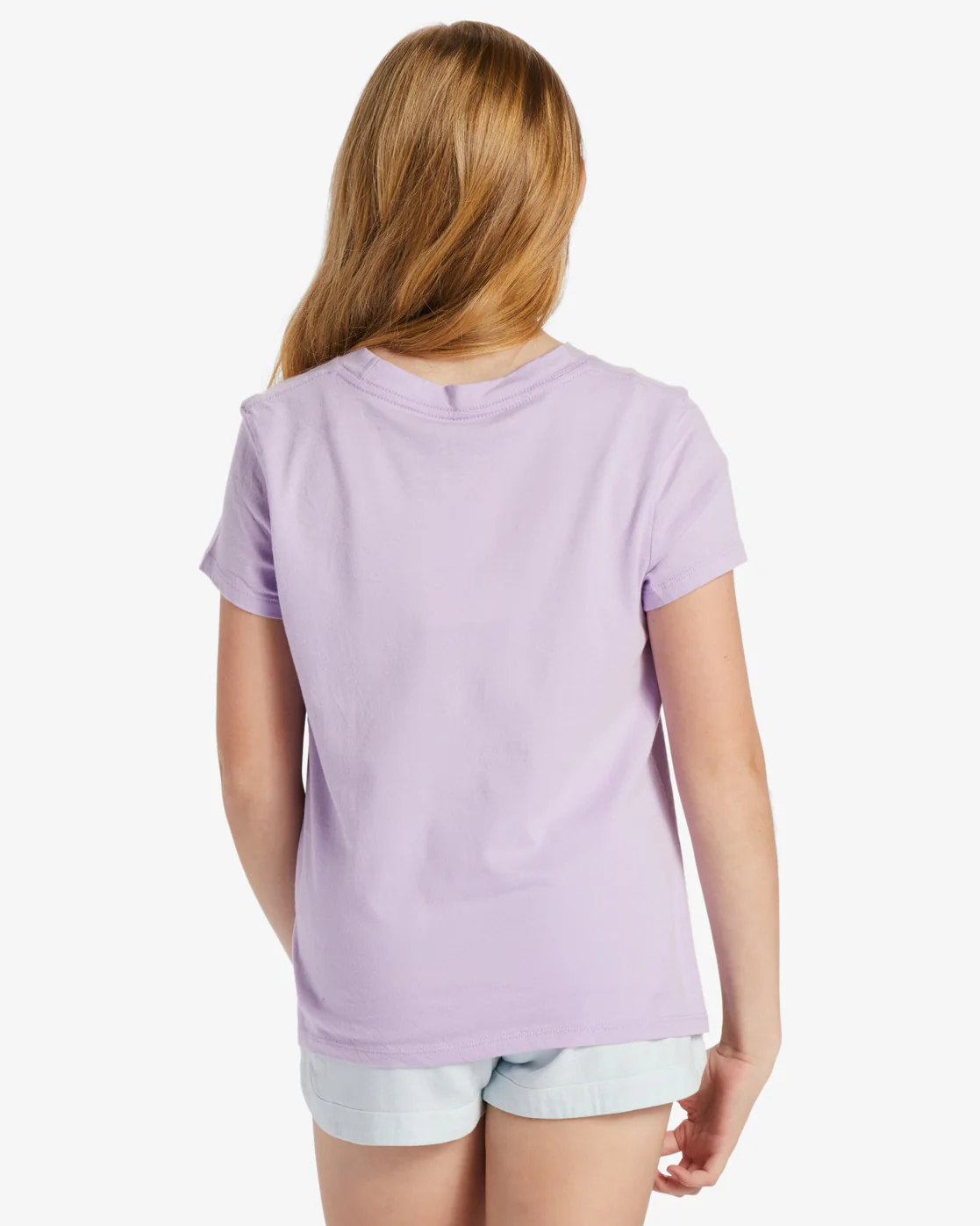 Billabong Girls Coastal Dreamer T-Shirt - Lilac Breeze -Biliabong Outlet