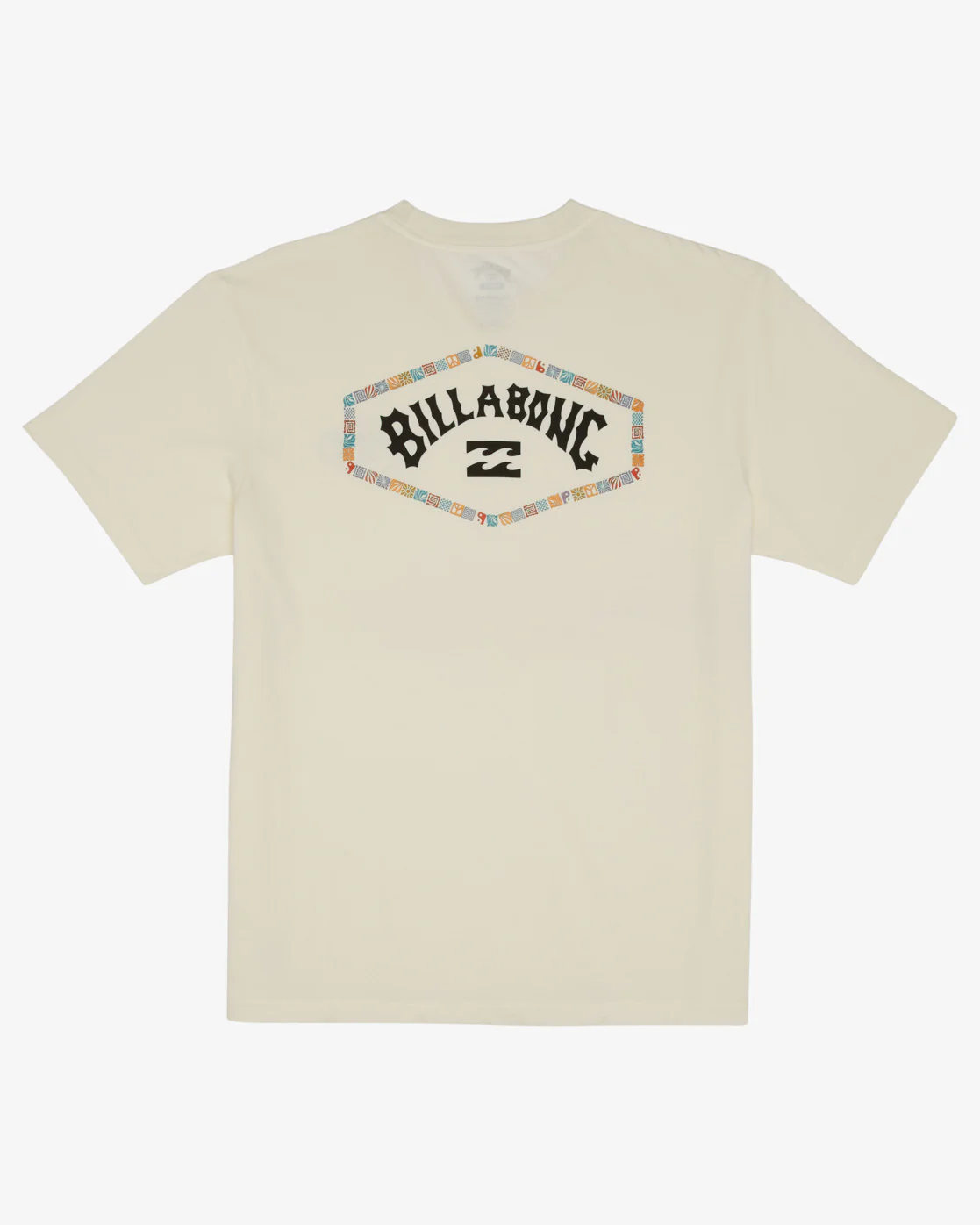 Billabong Exit Arch Short Sleeve T-Shirt - Off White -Biliabong Outlet