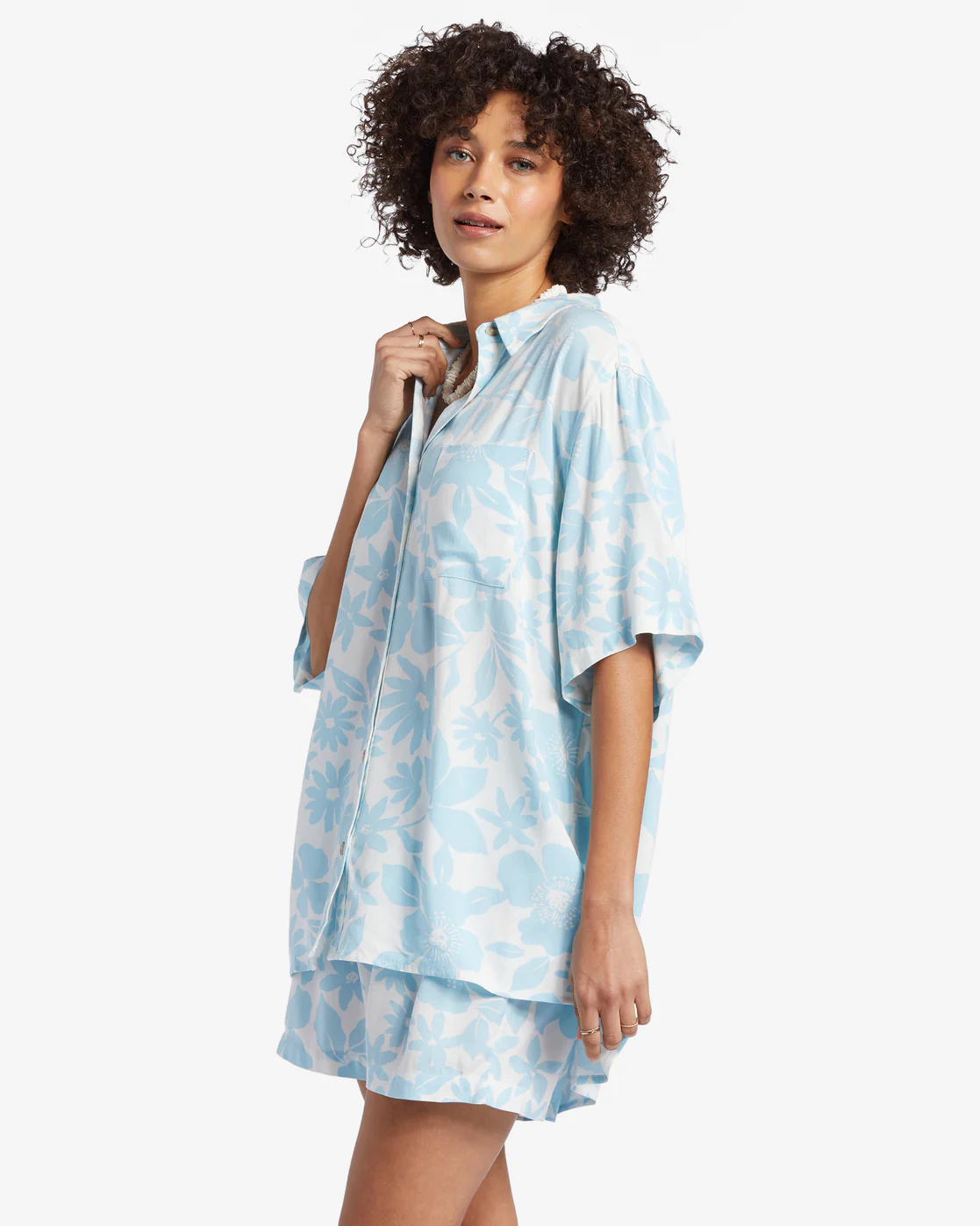 Billabong On Vacation Woven Shirt - Bliss Blue -Biliabong Outlet