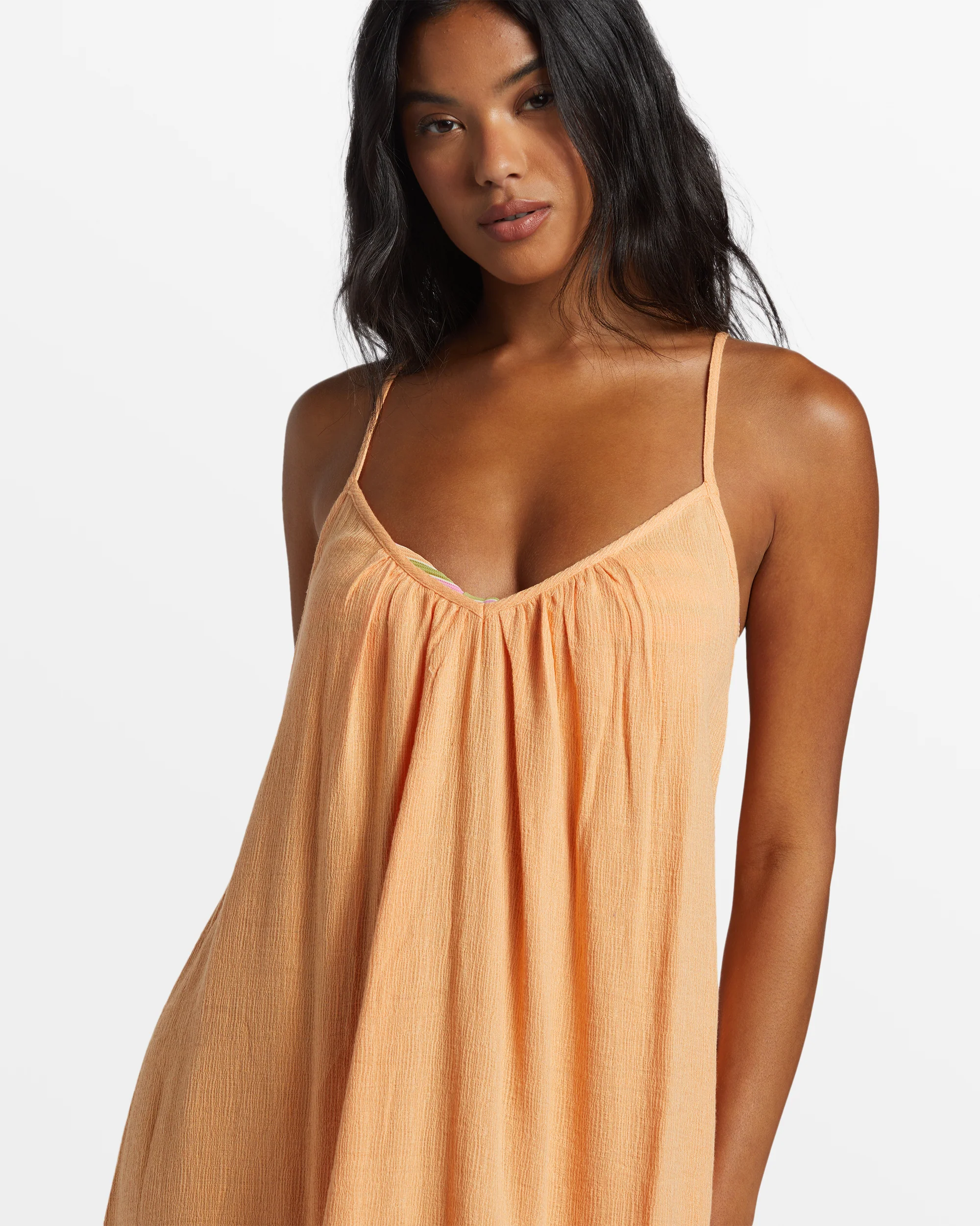 Billabong Beach Vibes Beach Cover-Up - Tangy Peach -Biliabong Outlet