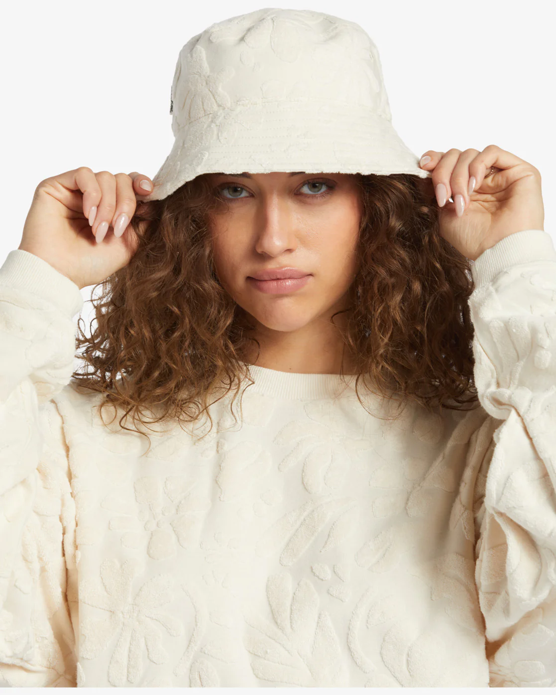 Billabong Jacquard Bucket Hat - Whitecap -Biliabong Outlet