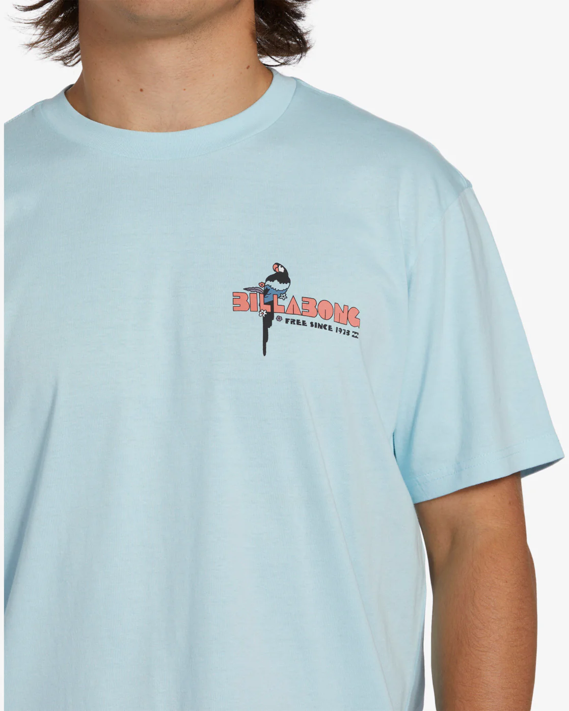 Billabong Lounge Short Sleeve T-Shirt - Coastal -Biliabong Outlet