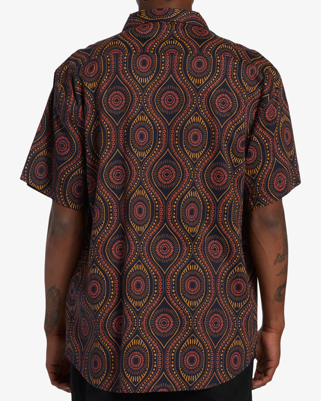 Billabong Sundays Short Sleeve Shirt - Rust -Biliabong Outlet