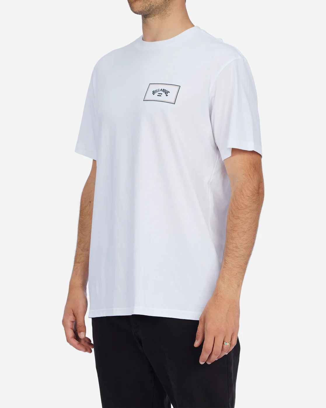 Billabong Arch Block Short Sleeve T-Shirt - White -Biliabong Outlet