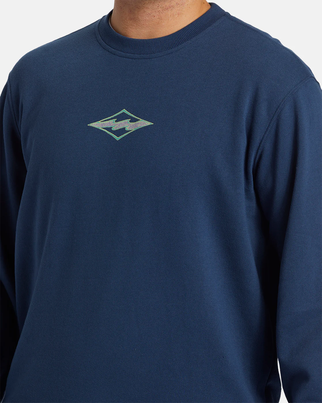Billabong Shorebird Crew Sweatshirt - Dark Blue -Biliabong Outlet