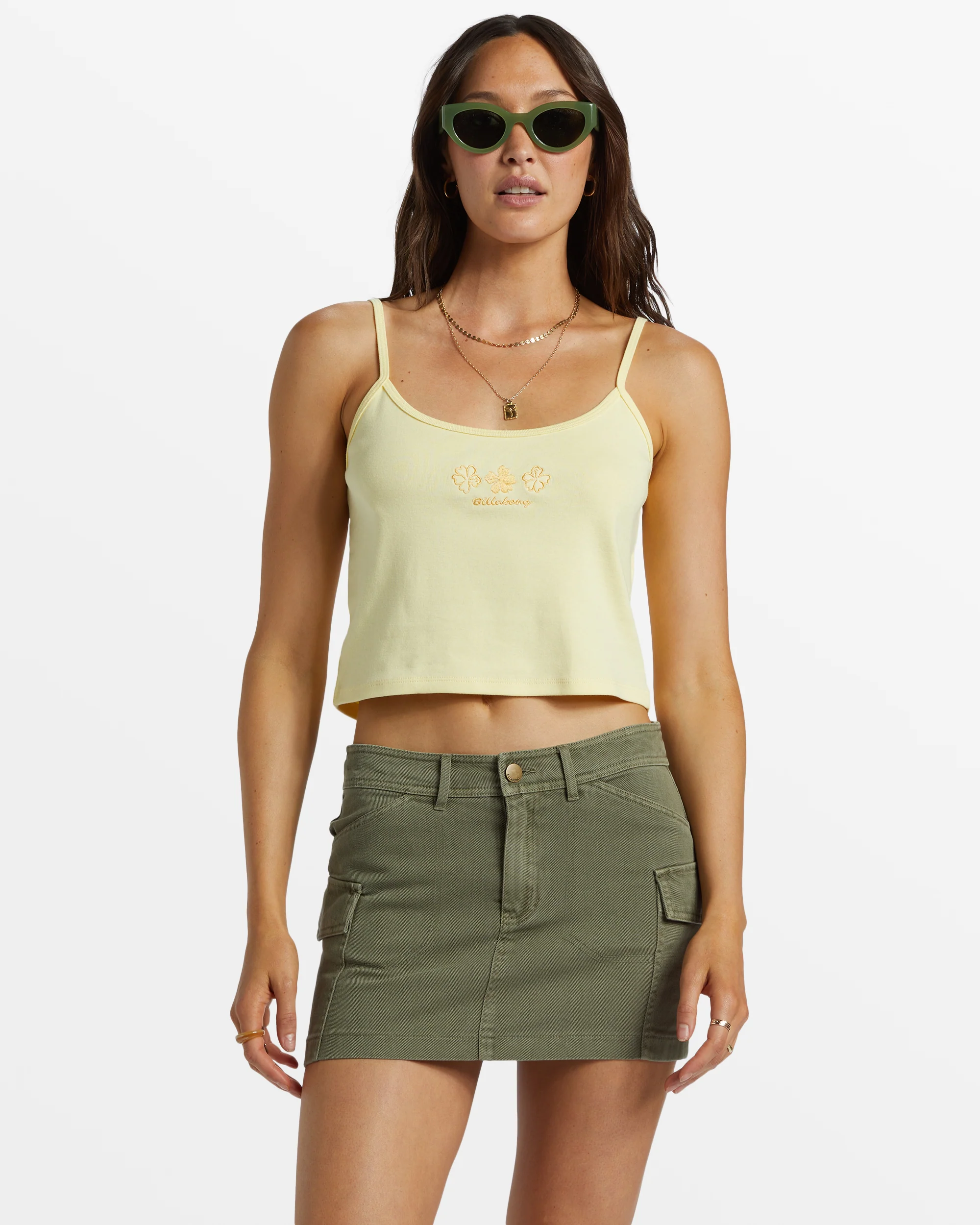 Billabong Hilary Cargo Skirt - Canteen -Biliabong Outlet