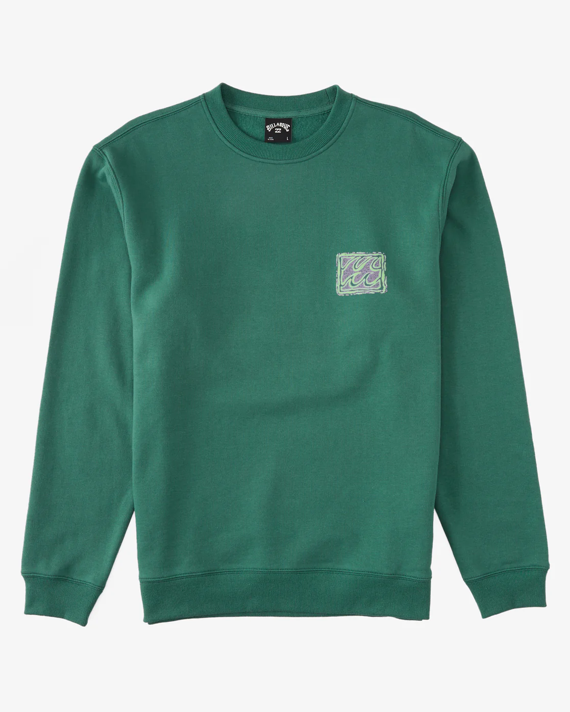 Billabong Short Sands Crew Sweatshirt - Jungle -Biliabong Outlet