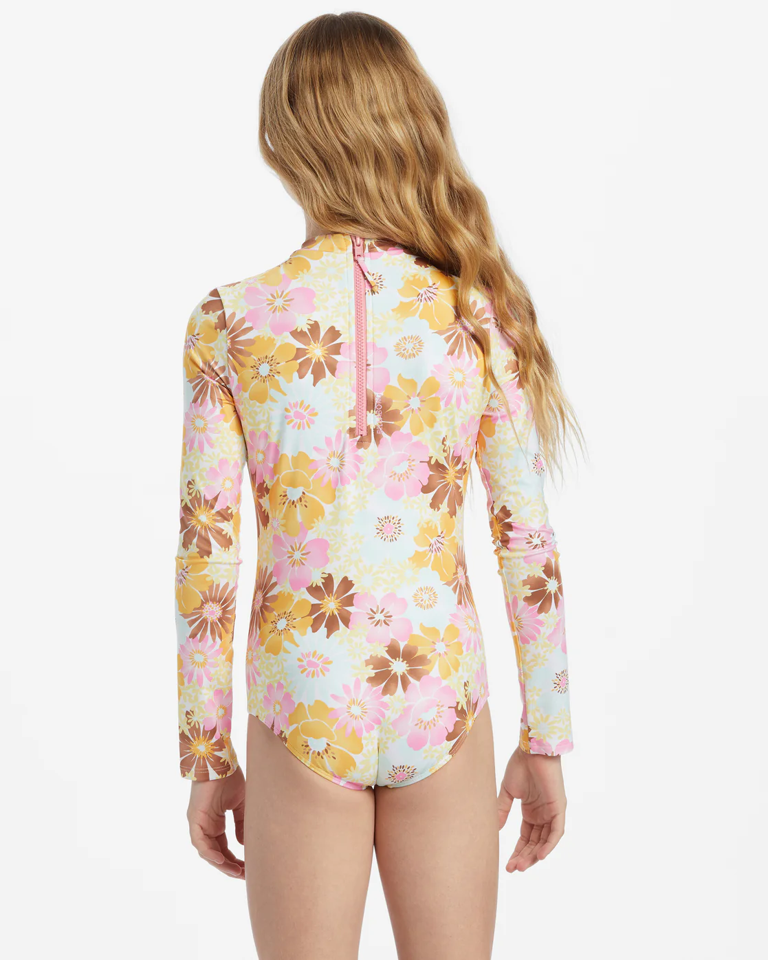 Billabong Girls Flower Power Bodysuit Surf Tee - Multi -Biliabong Outlet