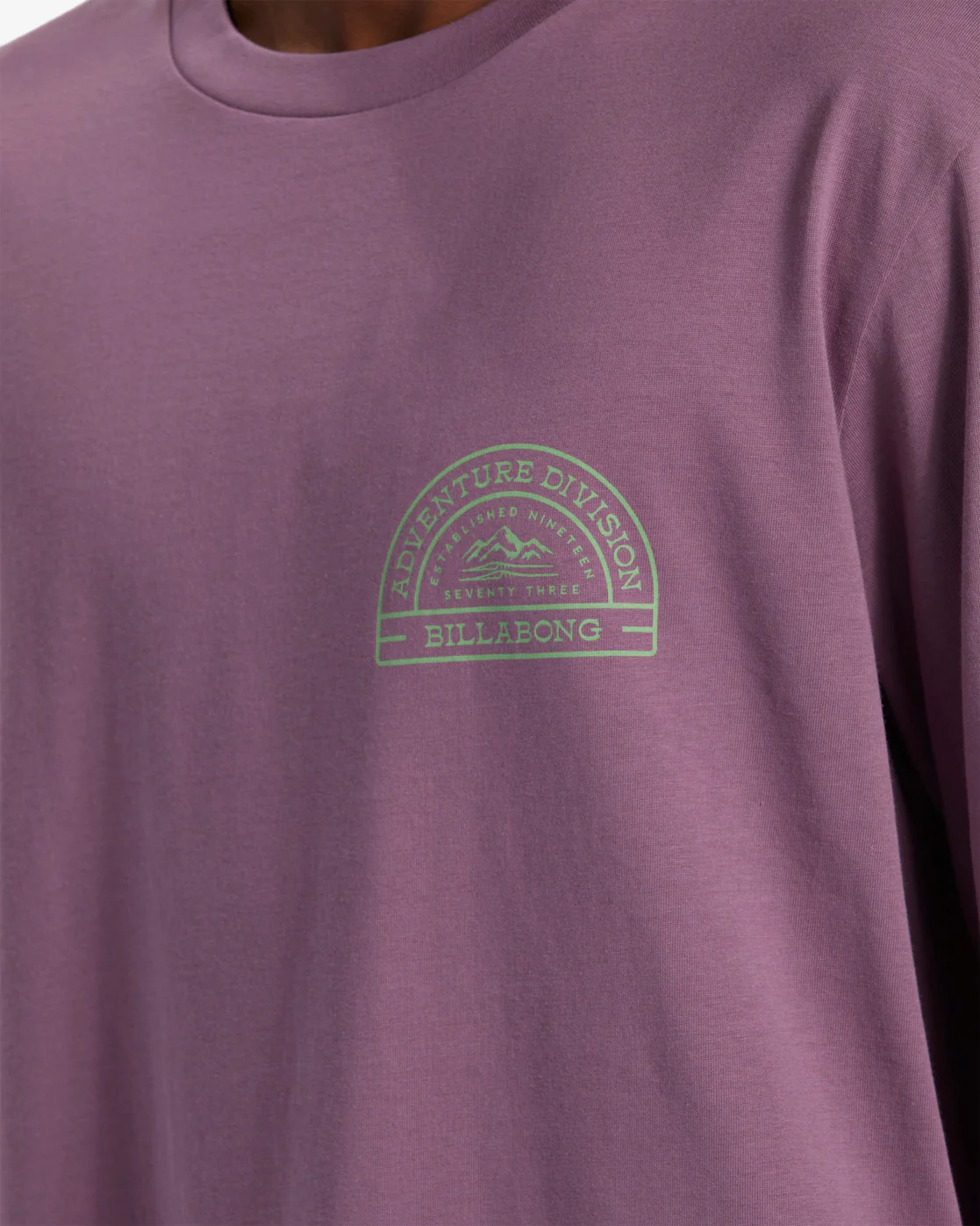 Billabong Sun Up Long Sleeve T-Shirt - Plum -Biliabong Outlet