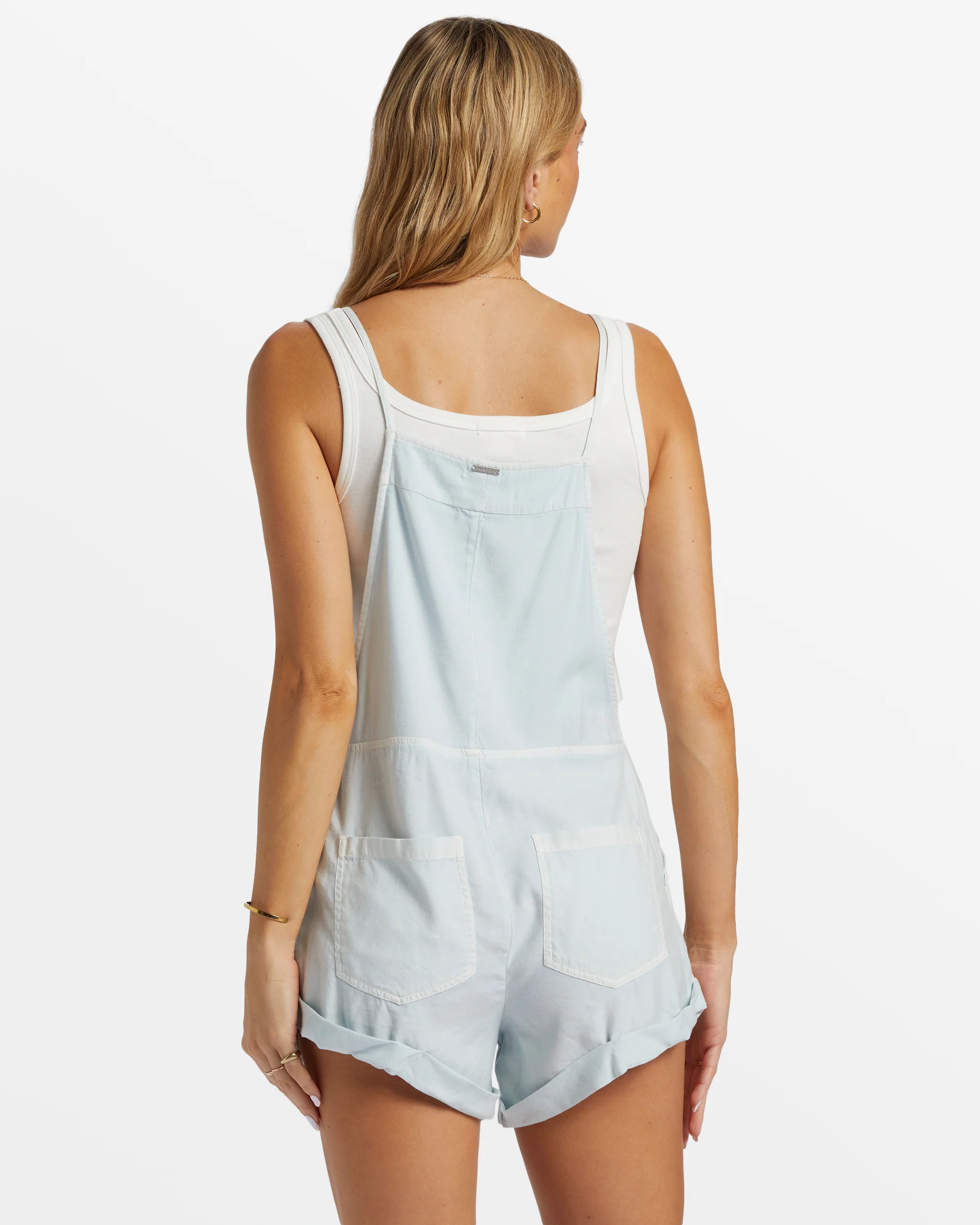 Billabong Wild Pursuit Romper - Light Chambray -Biliabong Outlet