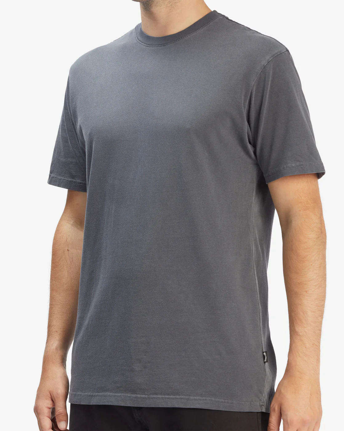 Billabong Essential Wave Washed Short Sleeve T-Shirt - Charcoal -Biliabong Outlet