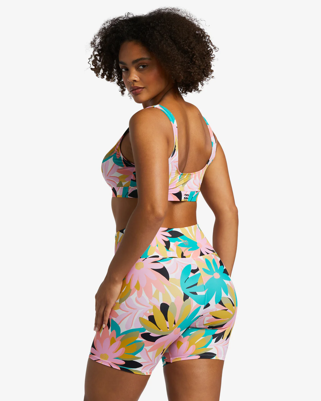 Billabong Drifter Bike Shorts - Black Multi 3 -Biliabong Outlet