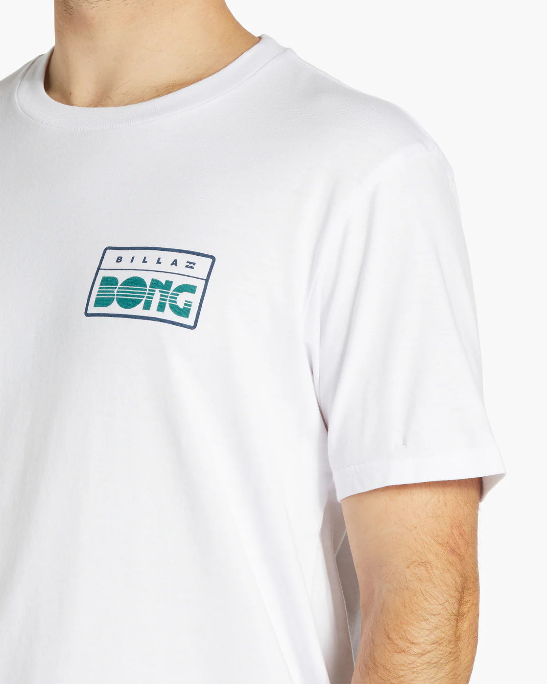 Billabong Walled Short Sleeve T-Shirt - White -Biliabong Outlet