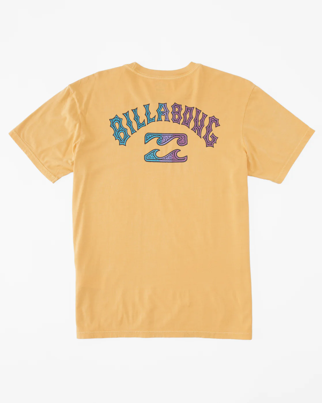 Billabong Arch OG Short Sleeve Wave Washed T-Shirt - Deep Gold -Biliabong Outlet