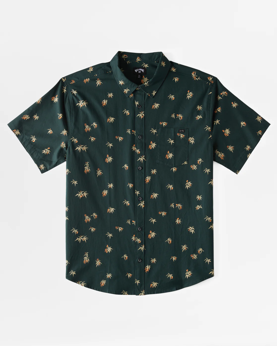 Billabong Sundays Mini Short Sleeve Shirt - Deep Sea -Biliabong Outlet