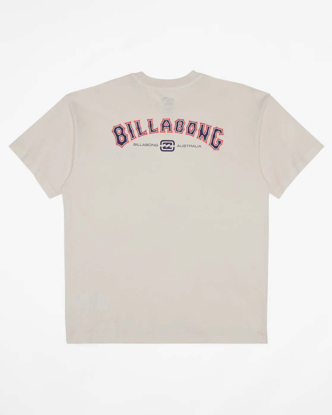 Billabong Arch Wave OG Short Sleeve Wave Washed T-Shirt - Off White -Biliabong Outlet