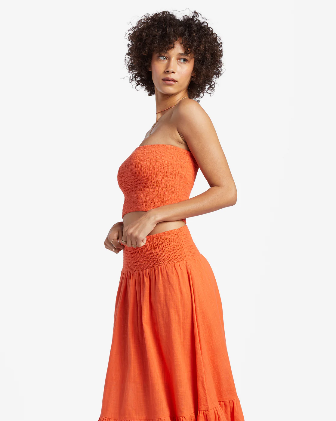 Billabong Keep It Simple Knit Top - Coral Craze -Biliabong Outlet