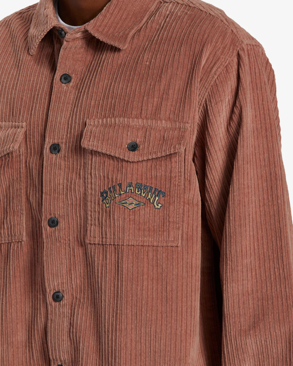 Billabong Bong Days Long Sleeve Top - Rosewood -Biliabong Outlet