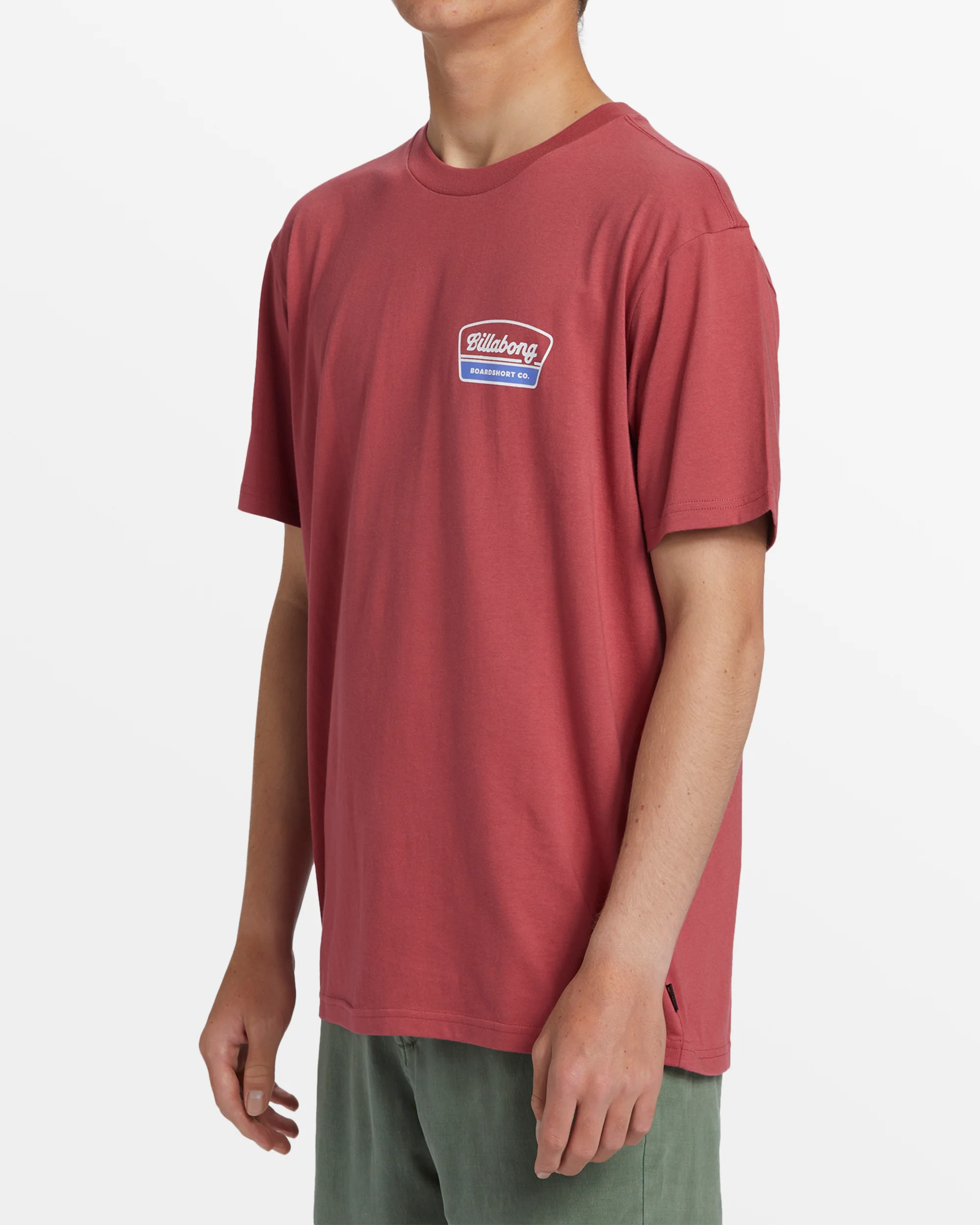 Billabong Walled T-Shirt - Ruby -Biliabong Outlet
