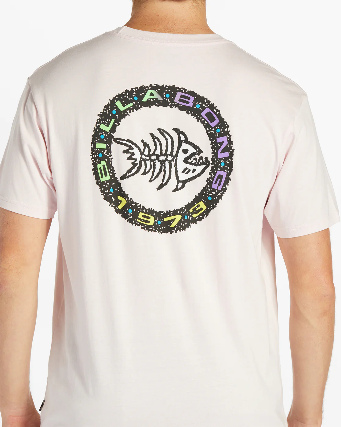 Billabong Bonez Short Sleeve T-Shirt - Pastel -Biliabong Outlet