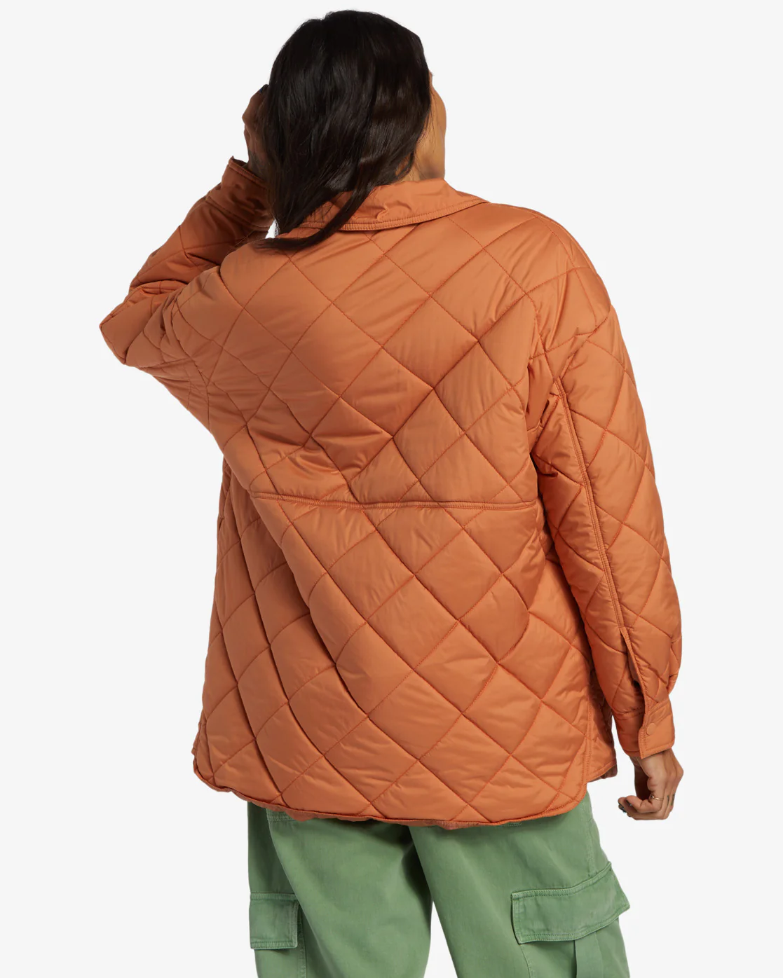 Billabong Transport Shacket Snap Front Overshirt - Sunburnt -Biliabong Outlet